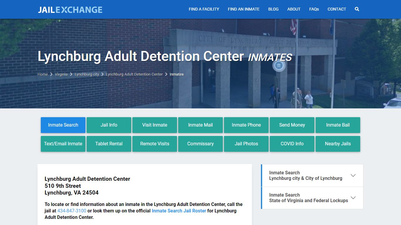 Lynchburg city Inmate Search | Arrests & Mugshots | VA - JAIL EXCHANGE